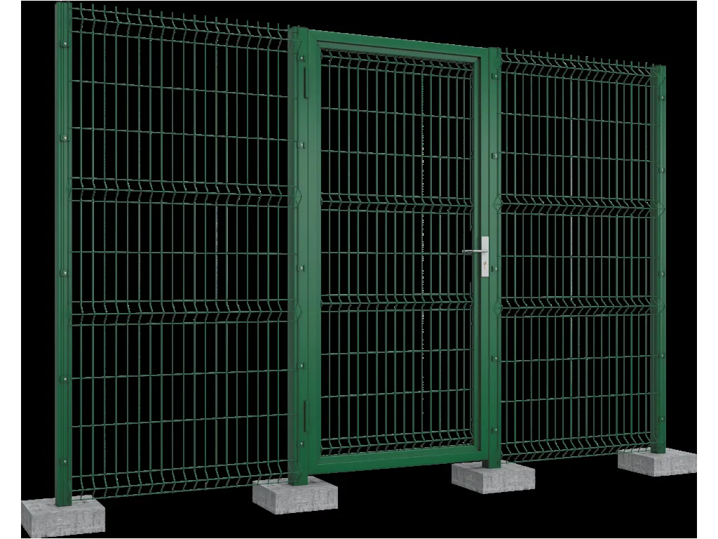 Еврозабор, 3D забор, сетчатое ограждение, 3D панель, забор с полимерным покрытием, Doorhan Костанай, евро забор, Гиттер